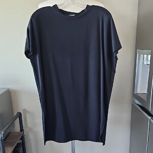 MARCELLA NYC Black Stretch Short Sleeve Tunic Sz M